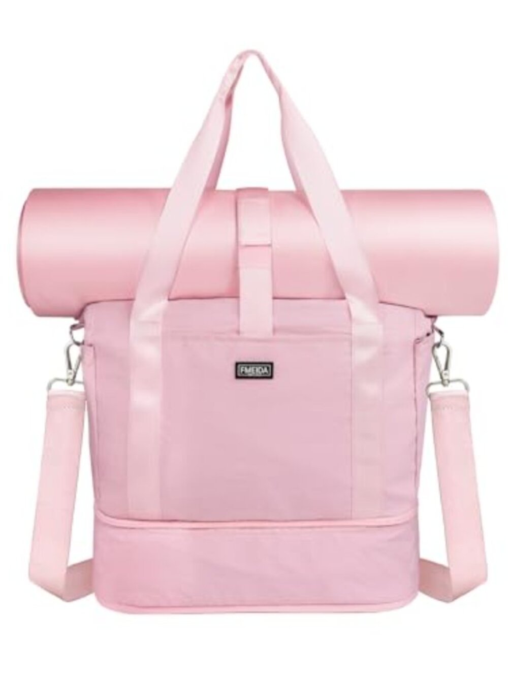 Women's Gym Duffel Tote with Laptop Sleeve, Water-Resistant Travel & Weekend Bag